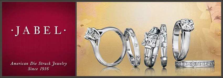 Get Jabel engagement rings at Dunbar Jewelers